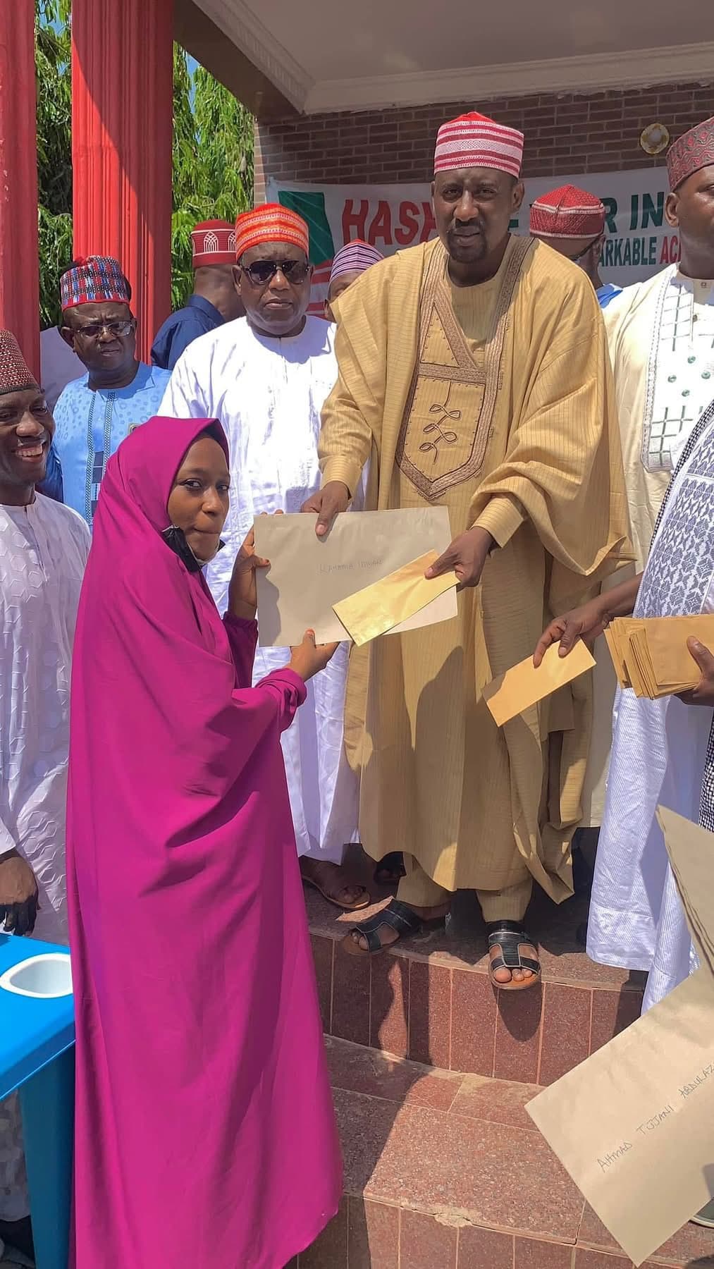 Sponsored 97 Students on Full Scholarship at Sa'adatu Rimi College of Education - Front View