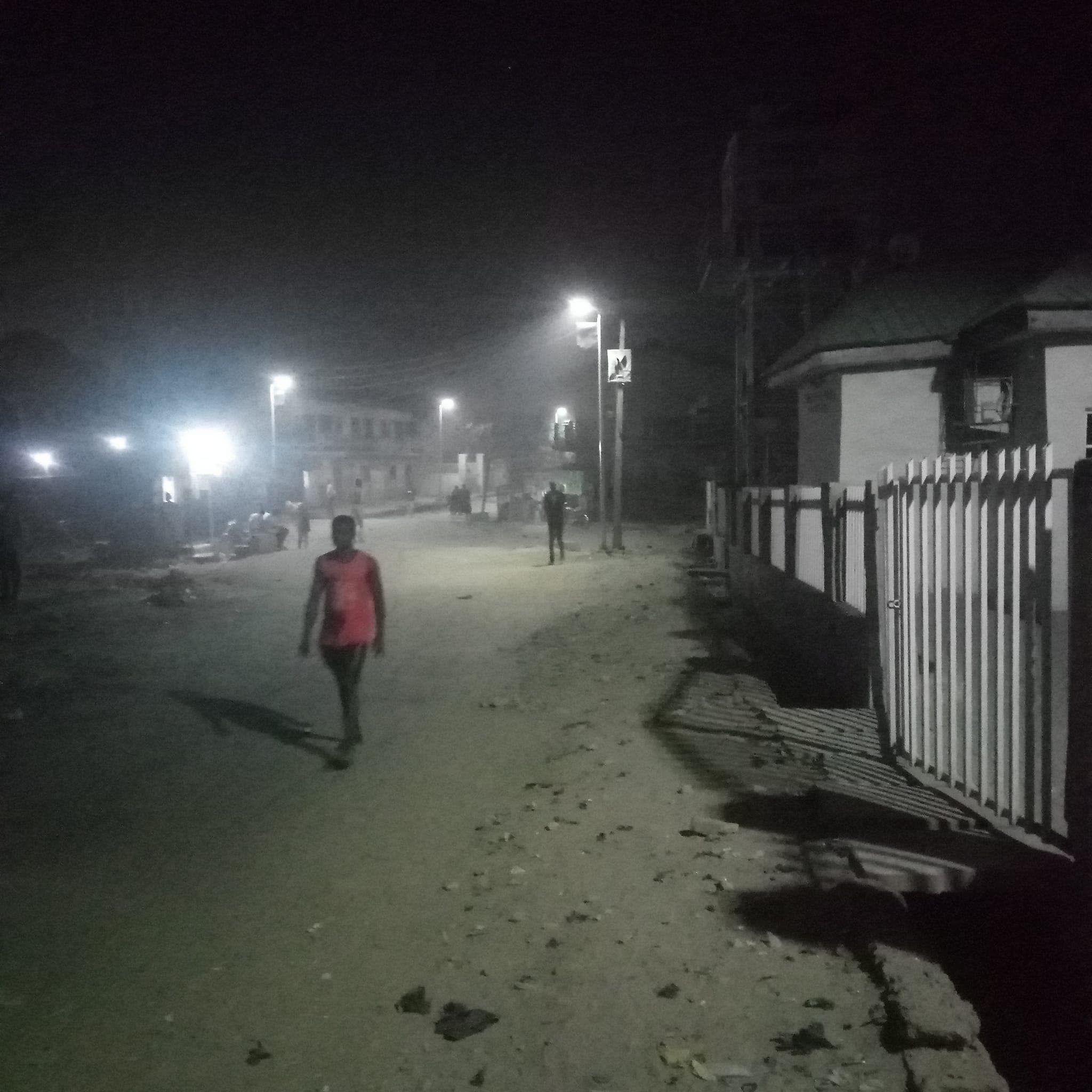 Installation of Over 1200 Solar Street Lights Across the 11 Wards - Inside/Detail