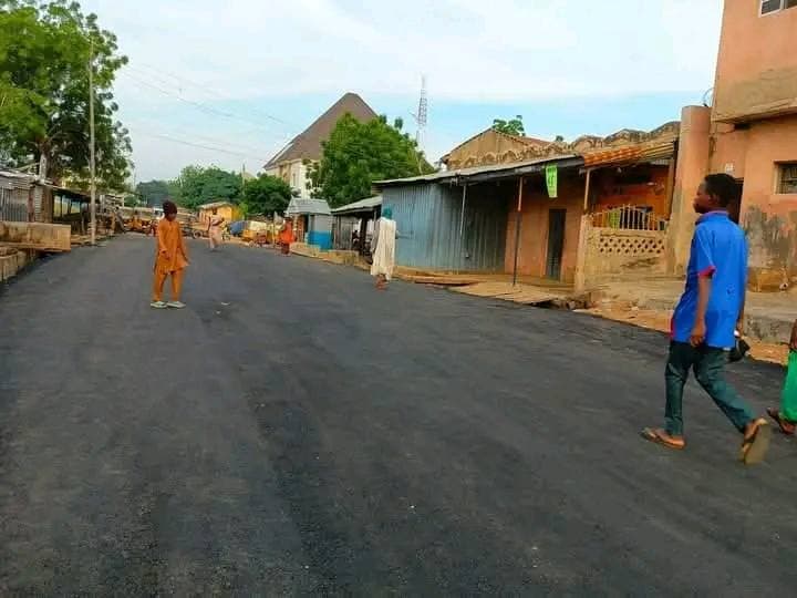 Construction of 1KM Road at Hotoron Kudu Ward - Inside/Detail
